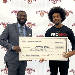 East High’s Jeffrey Dean Awarded the St. Louis Post-Dispatch’s March Teacher of the Month 